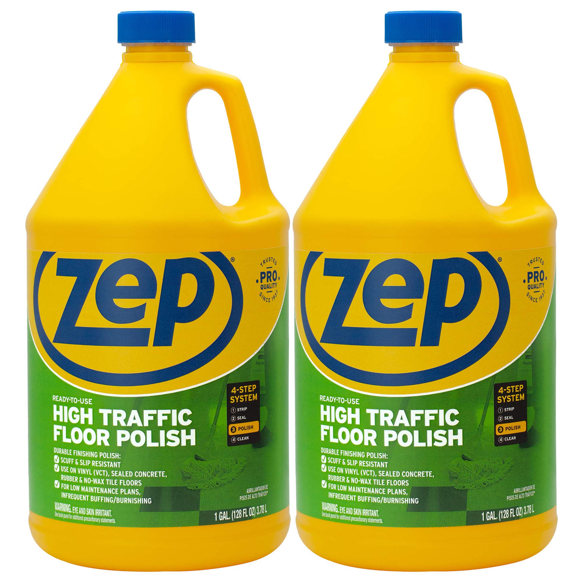 1 Gallon Floor Polish Case of 2 B437413