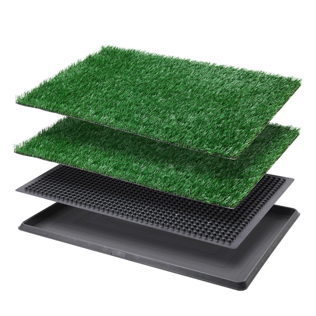 Dog Grass Pad with Tray 16x20in Z70811