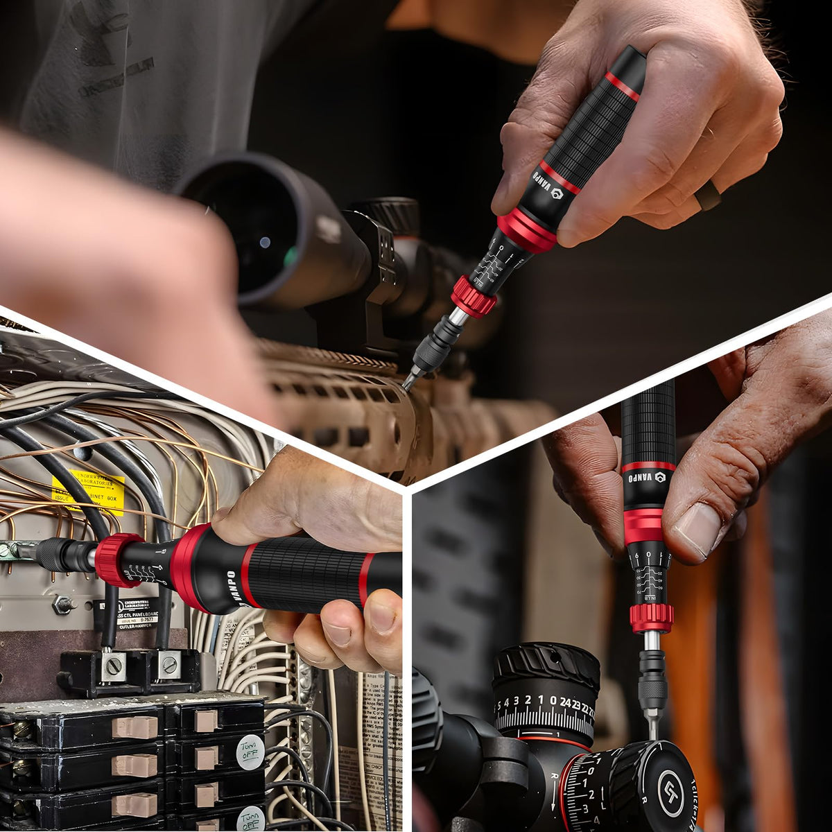 24 Pcs 10-70 Inch Pound Torque Screwdriver Set P76314