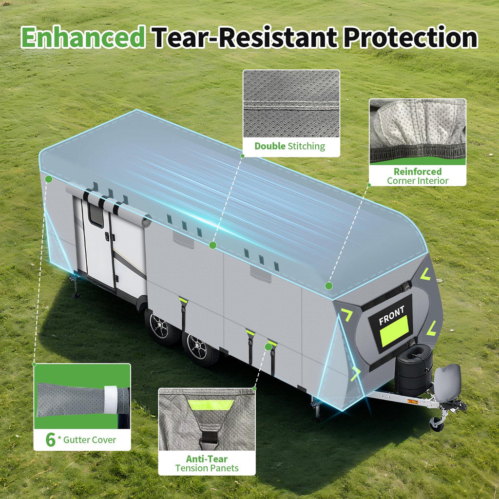 Heavy Duty 9 Layers RV Cover 14-16ft O98565