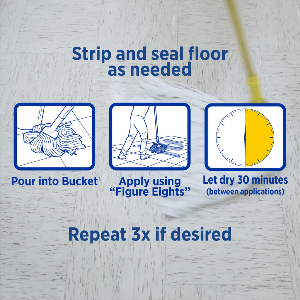 1 Gallon Floor Polish Case of 2 B437413