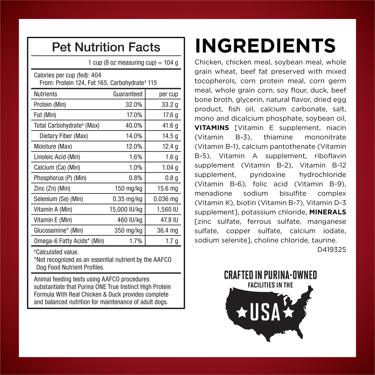 High Protein Chicken & Duck Dog Food K693