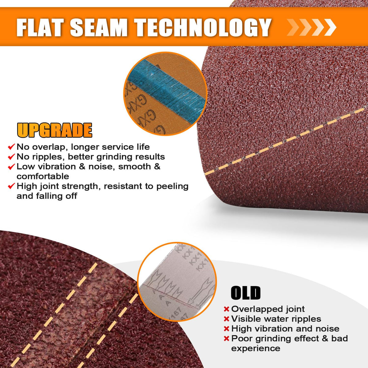 4x36 Inch Sanding Belts 31Pack L700