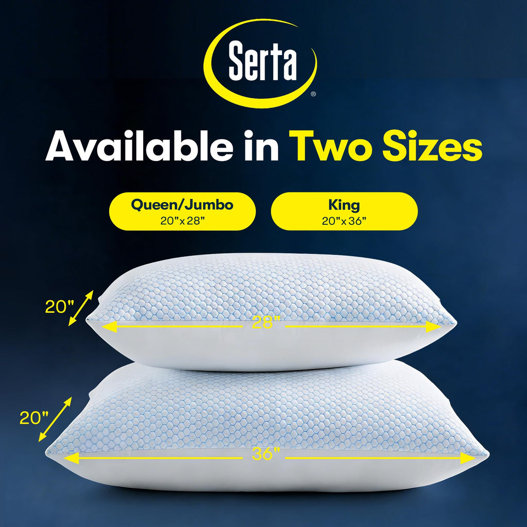 Queen Size Down Alternative Pillows Set of 2 N42406