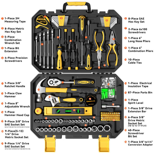 209 Piece Socket Wrench Tool Kit A228132