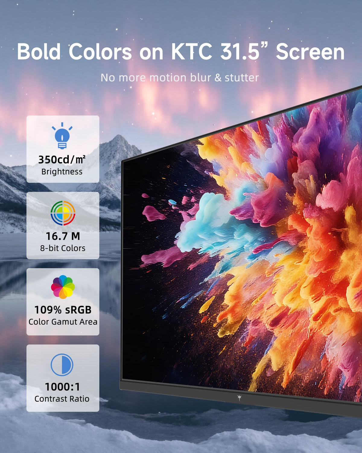 32 Inch 2K QHD 120Hz IPS Computer Monitor G7092