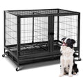 48inch Metal Wire Dog Crate with Divider V301