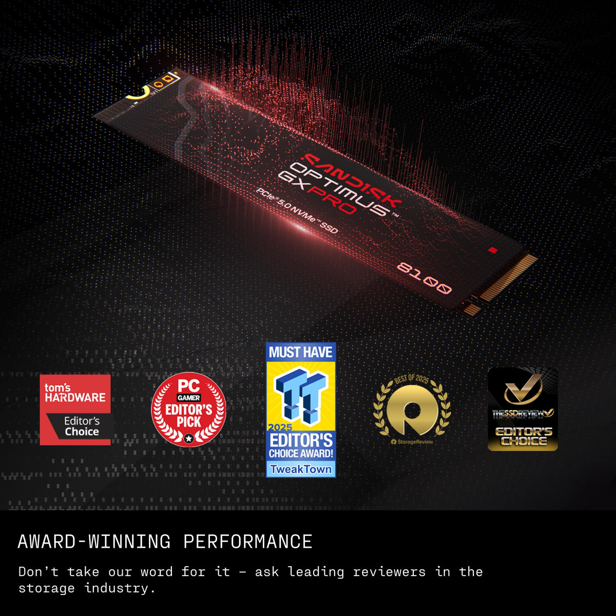 4TB PCIe 5.0 NVMe M.2 2280 SSD Z570219