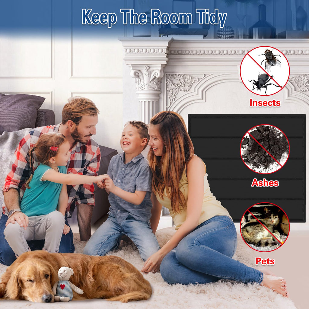 Magnetic Fireplace Blocker Blanket Q7921