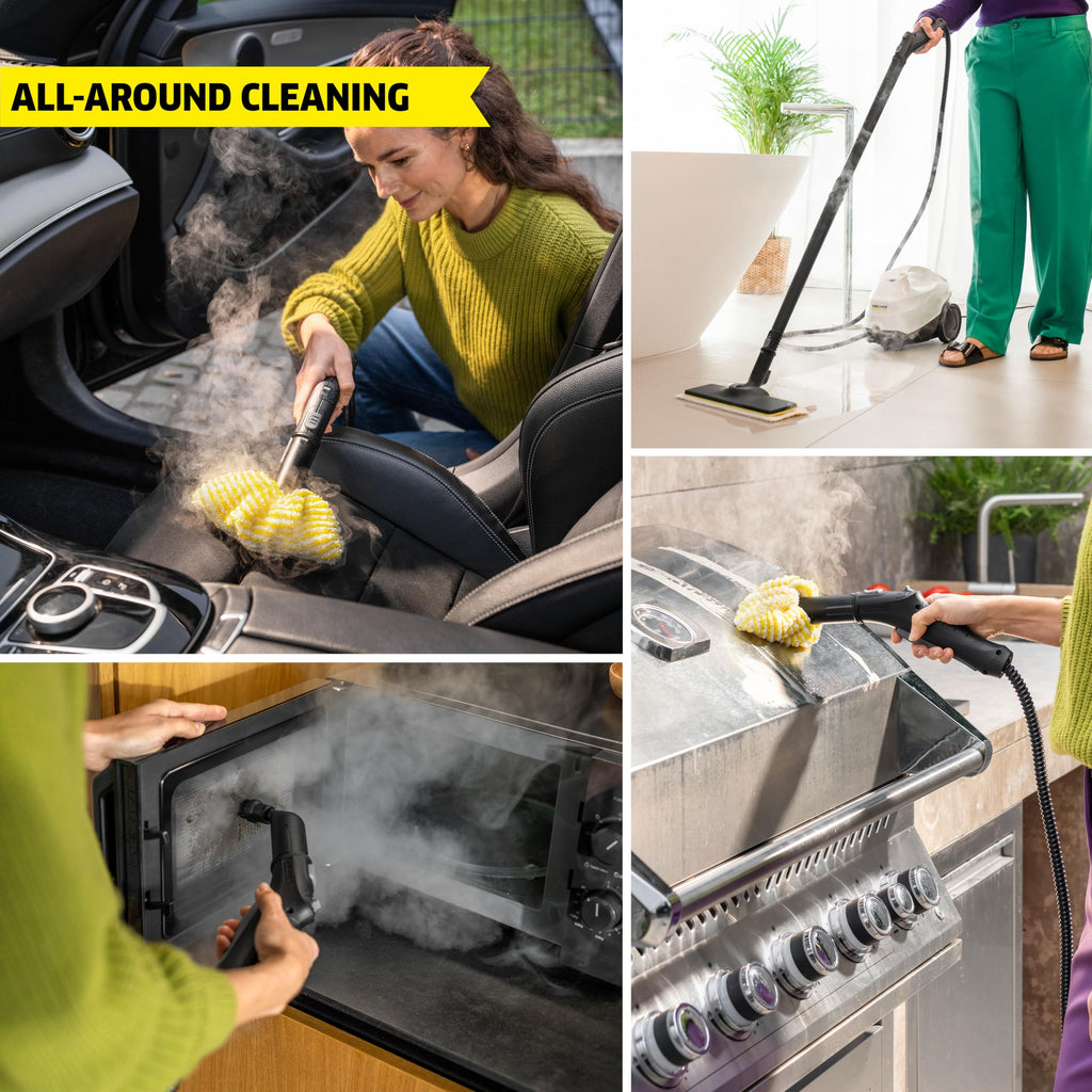 Steam Cleaner, 40 Sec Heat-up, Chemical-Free A346