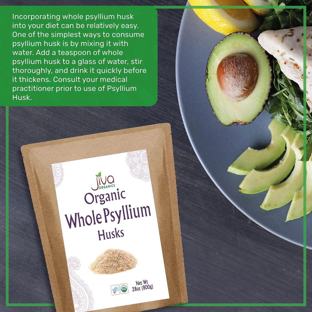 Whole Psyllium Husk 28 Ounce Unflavored G714365